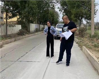 前往康店至趙溝進(jìn)行原始數(shù)據(jù)的采集、測(cè)量工作